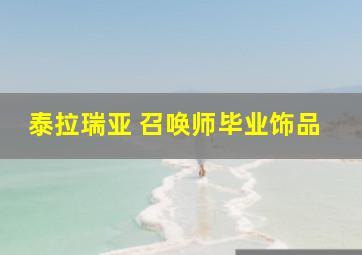 泰拉瑞亚 召唤师毕业饰品